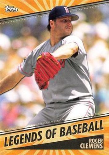 #LOB-22 Roger Clemens - Boston Red Sox - 2021 Topps Opening Day Baseball - Legends of Baseball