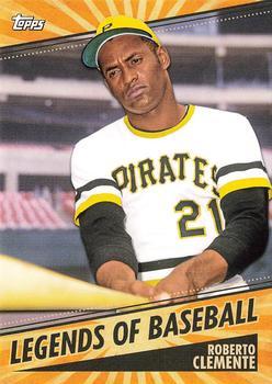 #LOB-2 Roberto Clemente - Pittsburgh Pirates - 2021 Topps Opening Day Baseball - Legends of Baseball