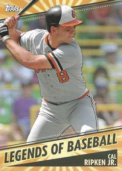 #LOB-8 Cal Ripken Jr. - Baltimore Orioles - 2021 Topps Opening Day Baseball - Legends of Baseball