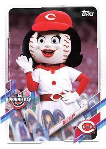 #M-10 Rosie Red - Cincinnati Reds - 2021 Topps Opening Day Baseball - Mascots