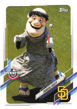 #M-18 Swinging Friar - San Diego Padres - 2021 Topps Opening Day Baseball - Mascots