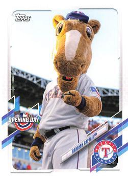 #M-19 Rangers Captain - Texas Rangers - 2021 Topps Opening Day Baseball - Mascots