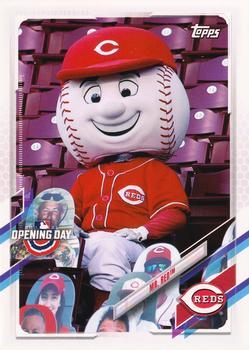 #M-20 Mr. Red - Cincinnati Reds - 2021 Topps Opening Day Baseball - Mascots