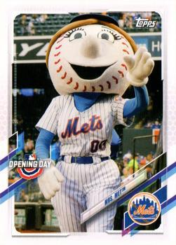 #M-23 Mrs. Met - New York Mets - 2021 Topps Opening Day Baseball - Mascots