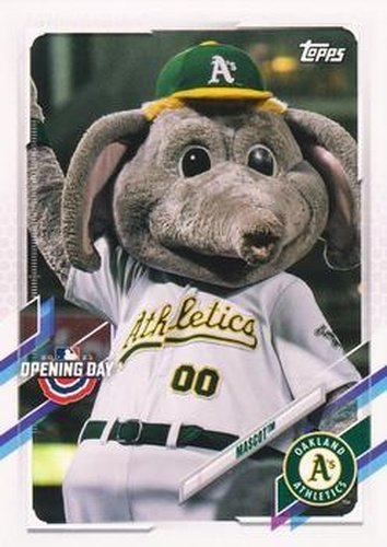 #M-24 Stomper - Oakland Athletics - 2021 Topps Opening Day Baseball - Mascots
