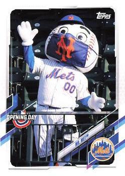 #M-3 Mr. Met - New York Mets - 2021 Topps Opening Day Baseball - Mascots