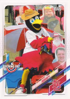 #M-5 Fredbird - St. Louis Cardinals - 2021 Topps Opening Day Baseball - Mascots