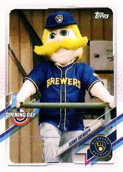 #M-8 Bernie Brewer - Milwaukee Brewers - 2021 Topps Opening Day Baseball - Mascots
