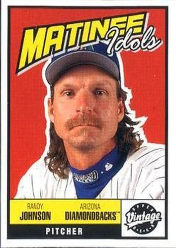 #M7 Randy Johnson - Arizona Diamondbacks - 2001 Upper Deck Vintage - Matinee Idols Baseball