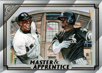 #MA-6 Frank Thomas / Luis Robert - Chicago White Sox - 2020 Topps Gallery - Master & Apprentice Baseball