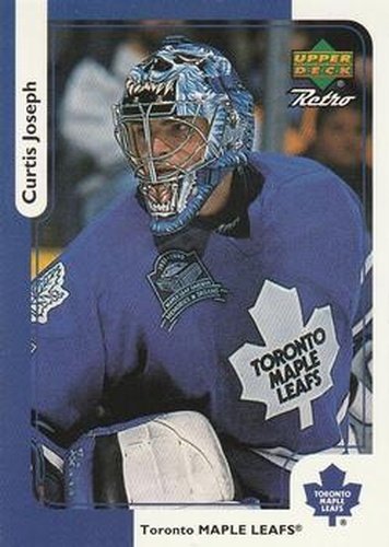 #McD-12 Curtis Joseph - Toronto Maple Leafs - 1999-00 Upper Deck Retro McDonald's Hockey