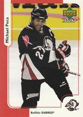 #McD-13 Michael Peca - Buffalo Sabres - 1999-00 Upper Deck Retro McDonald's Hockey