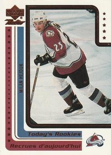 #McD-19 Milan Hejduk - Colorado Avalanche - 1999-00 Upper Deck Retro McDonald's Hockey