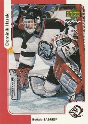 #McD-3 Dominik Hasek - Buffalo Sabres - 1999-00 Upper Deck Retro McDonald's Hockey