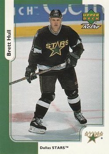 #McD-7 Brett Hull - Dallas Stars - 1999-00 Upper Deck Retro McDonald's Hockey