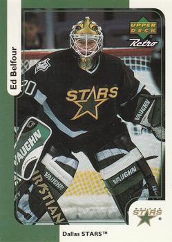 #McD-8 Ed Belfour - Dallas Stars - 1999-00 Upper Deck Retro McDonald's Hockey