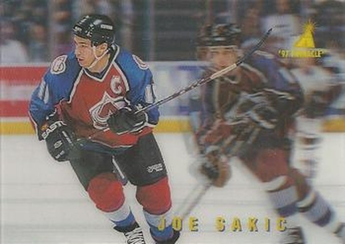 #McD10 Joe Sakic - Colorado Avalanche - 1996-97 Pinnacle McDonald's 3D Ice Breakers Hockey