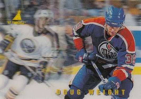 #McD16 Doug Weight - Edmonton Oilers - 1996-97 Pinnacle McDonald's 3D Ice Breakers Hockey