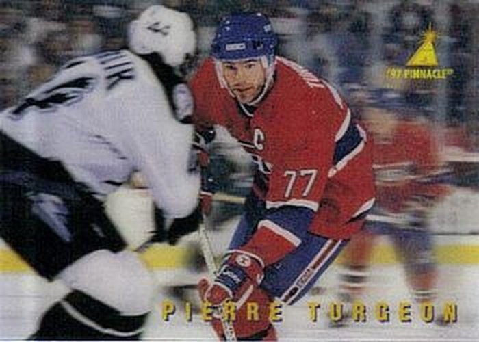 #McD19 Pierre Turgeon - St. Louis Blues - 1996-97 Pinnacle McDonald's 3D Ice Breakers Hockey