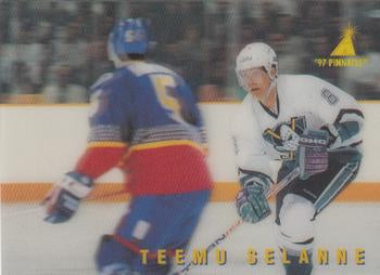 #McD2 Teemu Selanne - Anaheim Mighty Ducks - 1996-97 Pinnacle McDonald's 3D Ice Breakers Hockey