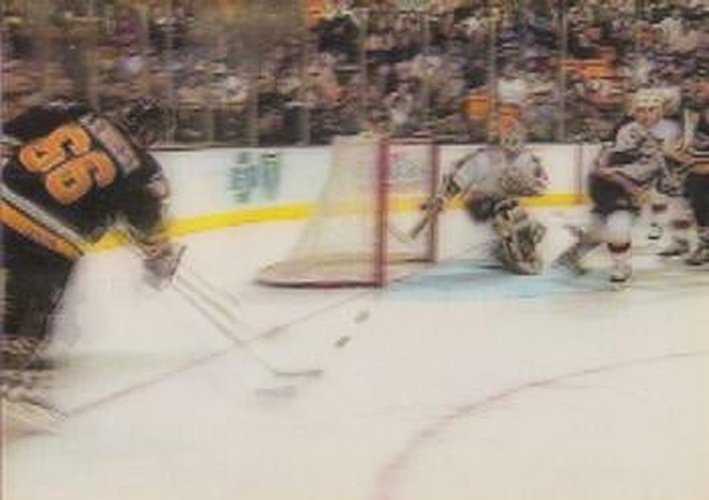 #McD21 Mario Lemieux - Pittsburgh Penguins - 1996-97 Pinnacle McDonald's 3D Ice Breakers Hockey