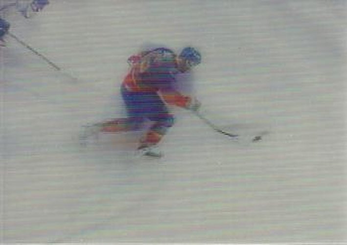 #McD24 Brett Hull - St. Louis Blues - 1996-97 Pinnacle McDonald's 3D Ice Breakers Hockey