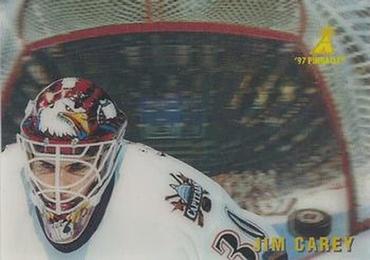 #McD32 Jim Carey - Washington Capitals - 1996-97 Pinnacle McDonald's 3D Ice Breakers Hockey