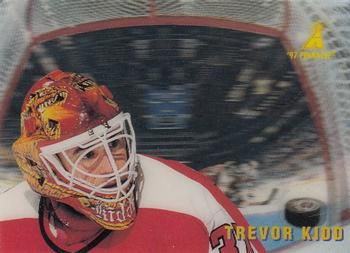 #McD34 Trevor Kidd - Calgary Flames - 1996-97 Pinnacle McDonald's 3D Ice Breakers Hockey