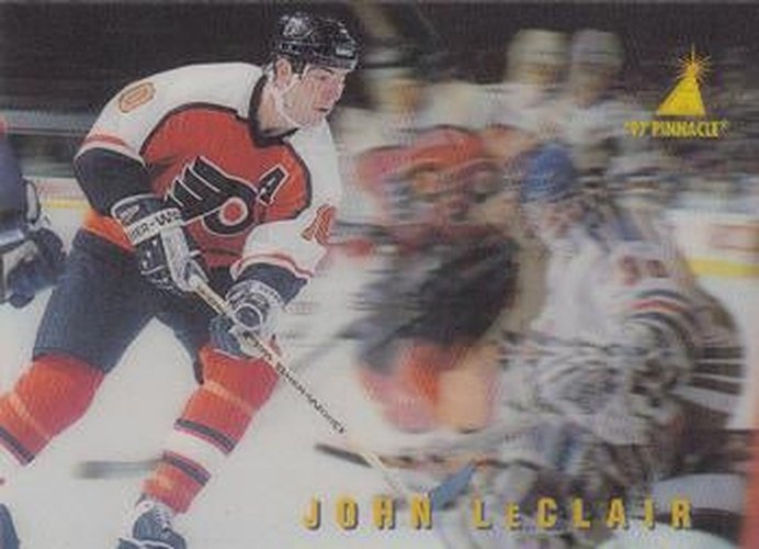 #McD4 John LeClair - Philadelphia Flyers - 1996-97 Pinnacle McDonald's 3D Ice Breakers Hockey