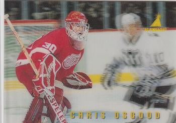 #McD7 Chris Osgood - Detroit Red Wings - 1996-97 Pinnacle McDonald's 3D Ice Breakers Hockey