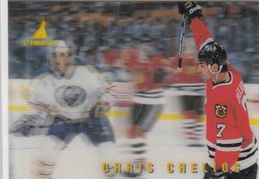 #McD8 Chris Chelios - Chicago Blackhawks - 1996-97 Pinnacle McDonald's 3D Ice Breakers Hockey