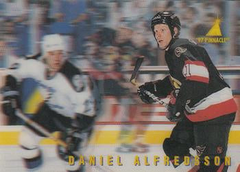 #McD9 Daniel Alfredsson - Ottawa Senators - 1996-97 Pinnacle McDonald's 3D Ice Breakers Hockey