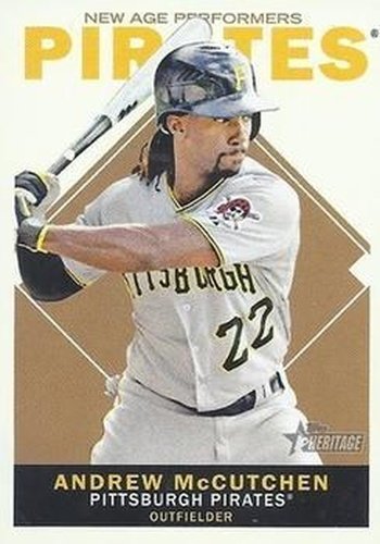 #NAP-AM Andrew McCutchen - Pittsburgh Pirates - 2013 Topps Heritage - New Age Performers Baseball