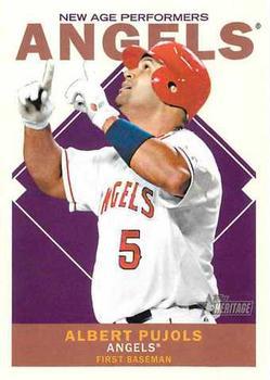 #NAP-AP Albert Pujols - Los Angeles Angels - 2013 Topps Heritage - New Age Performers Baseball