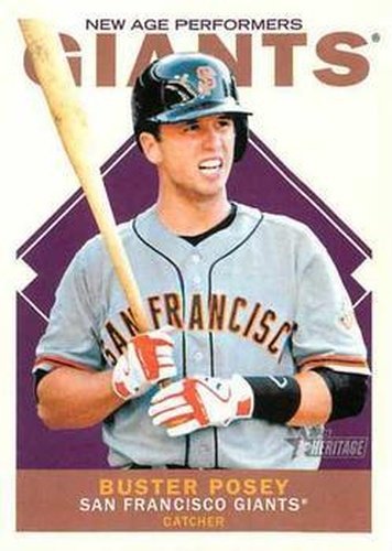 #NAP-BP Buster Posey - San Francisco Giants - 2013 Topps Heritage - New Age Performers Baseball