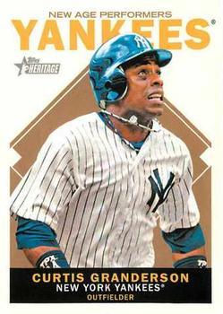 #NAP-CG Curtis Granderson - New York Yankees - 2013 Topps Heritage - New Age Performers Baseball