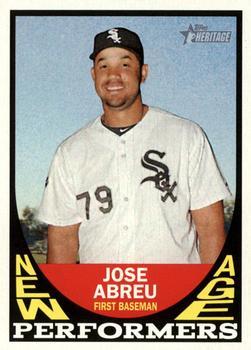 #NAP-JA Jose Abreu - Chicago White Sox - 2016 Topps Heritage - New Age Performers Baseball