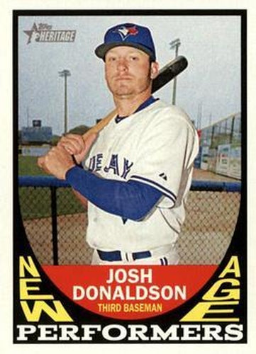 #NAP-JD Josh Donaldson - Toronto Blue Jays - 2016 Topps Heritage - New Age Performers Baseball