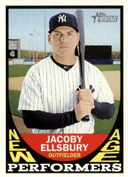 #NAP-JE Jacoby Ellsbury - New York Yankees - 2016 Topps Heritage - New Age Performers Baseball