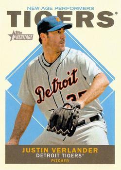 #NAP-JV Justin Verlander - Detroit Tigers - 2013 Topps Heritage - New Age Performers Baseball