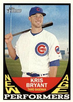 #NAP-KB Kris Bryant - Chicago Cubs - 2016 Topps Heritage - New Age Performers Baseball