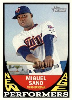 #NAP-MSA Miguel Sano - Minnesota Twins - 2016 Topps Heritage - New Age Performers Baseball