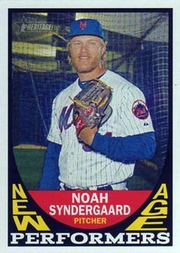 #NAP-NS Noah Syndergaard - New York Mets - 2016 Topps Heritage - New Age Performers Baseball