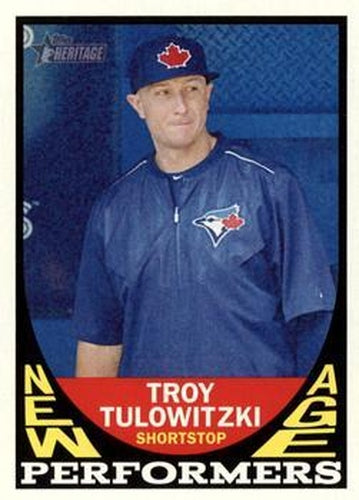 #NAP-TT Troy Tulowitzki - Toronto Blue Jays - 2016 Topps Heritage - New Age Performers Baseball