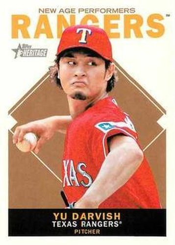 #NAP-YD Yu Darvish - Texas Rangers - 2013 Topps Heritage - New Age Performers Baseball