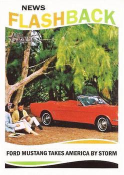 #NF-FM Ford Mustang - 2013 Topps Heritage - News Flashbacks Baseball
