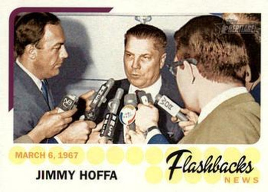 #NF-JH Jimmy Hoffa - 2016 Topps Heritage - News Flashbacks Baseball