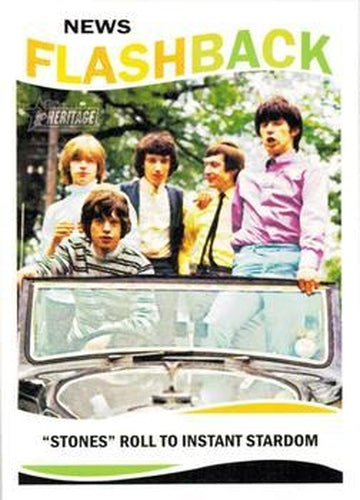 #NF-RS The Rolling Stones - 2013 Topps Heritage - News Flashbacks Baseball