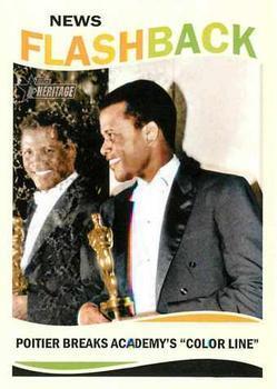 #NF-SP Sidney Poitier - 2013 Topps Heritage - News Flashbacks Baseball
