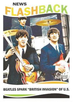 #NF-TB The Beatles - 2013 Topps Heritage - News Flashbacks Baseball